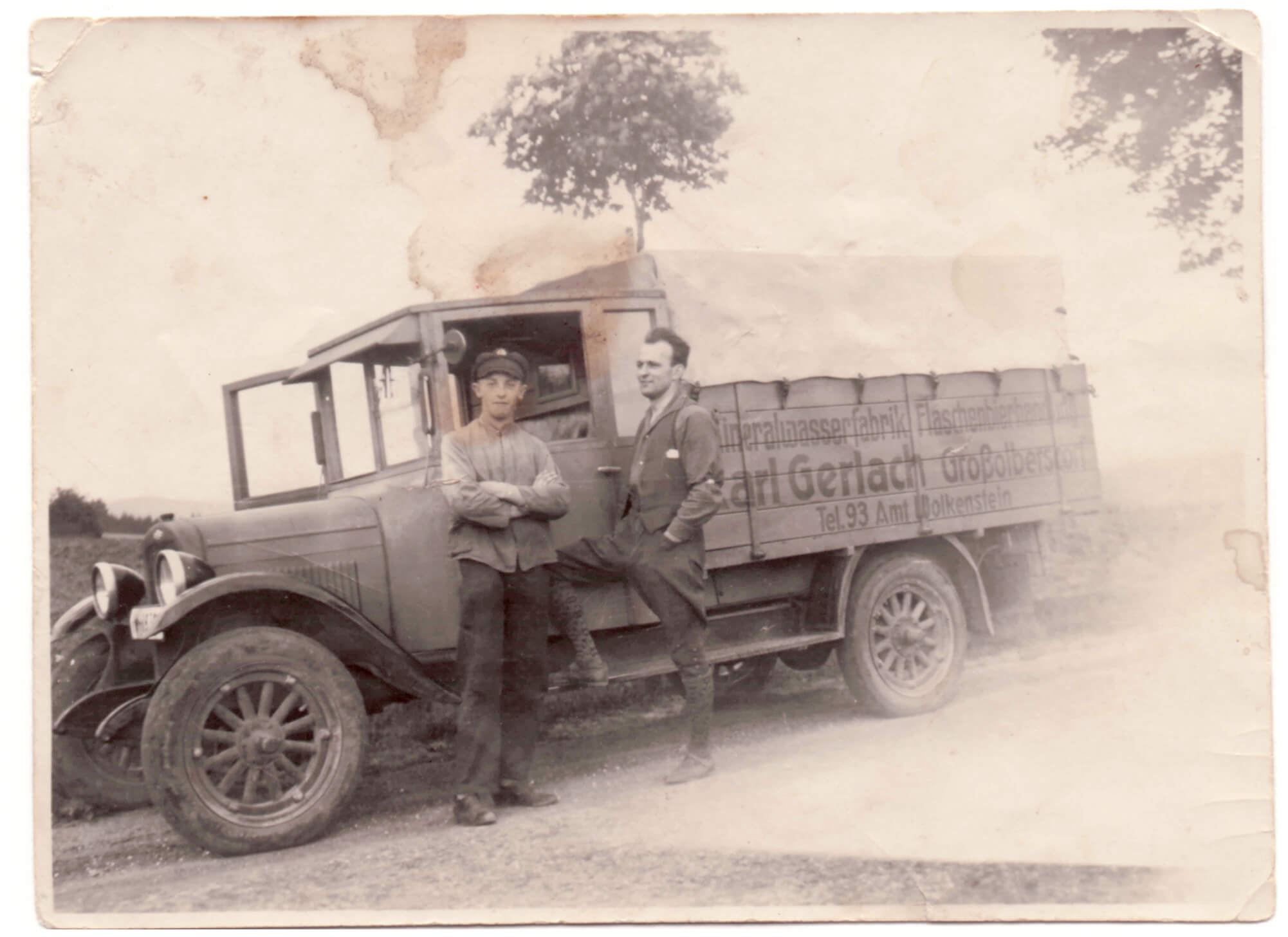 Firmenfahrzeug 1930