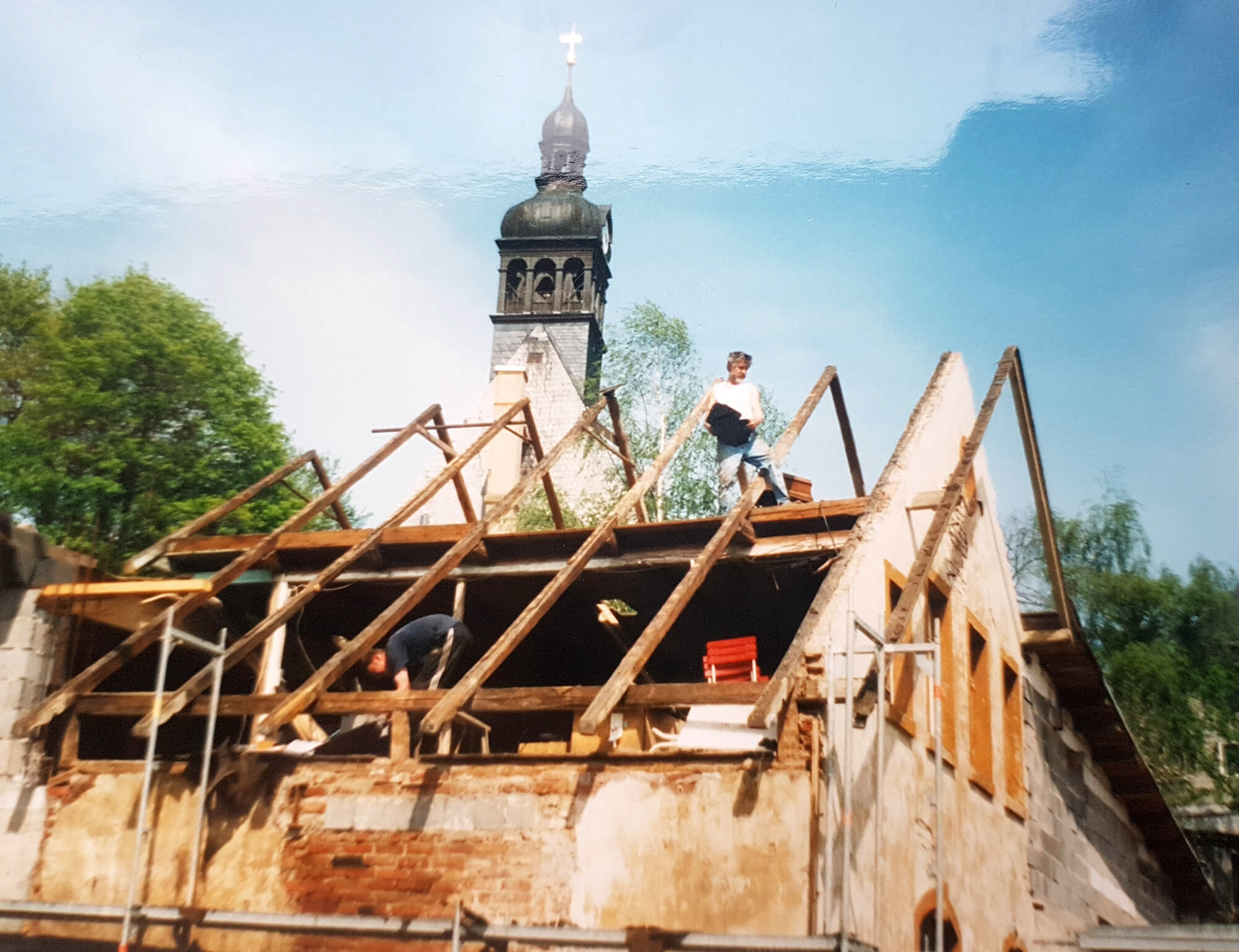 Umbau zur Lagerhalle